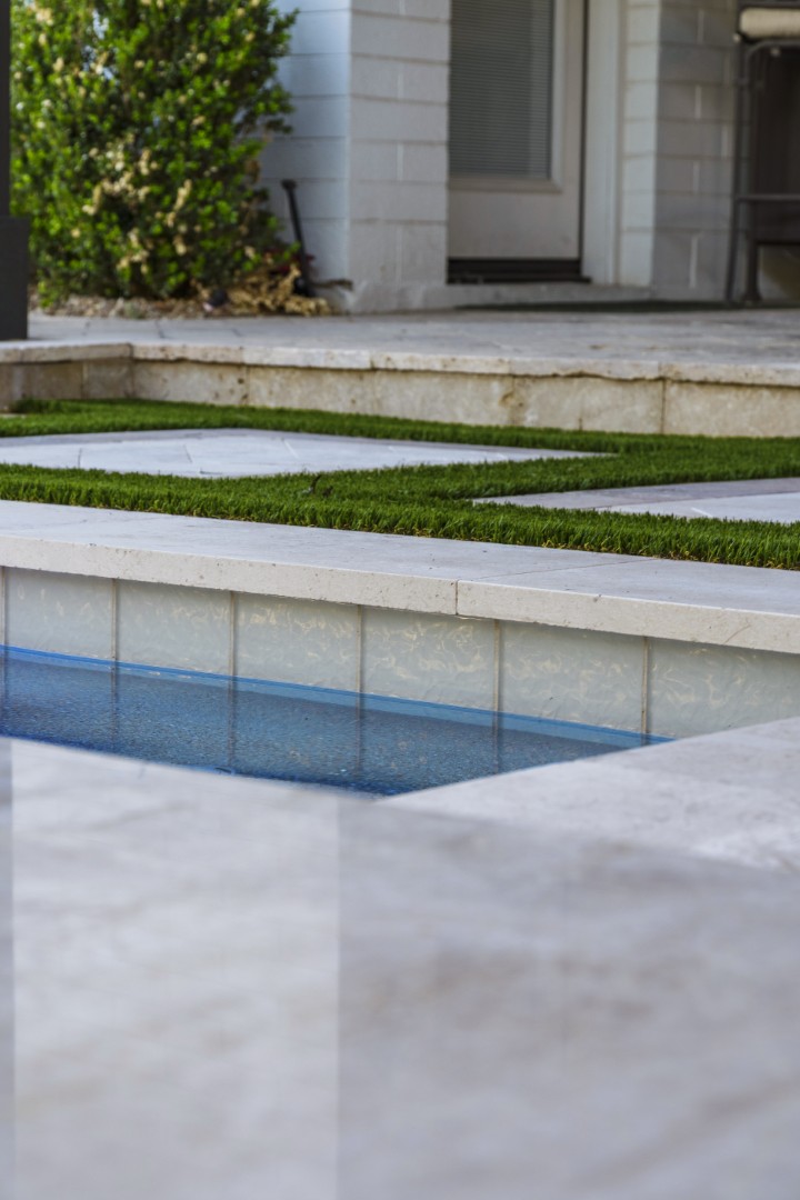Custom pool and backyard design on 70th Street in Scottsdale, AZ by Envy Pools