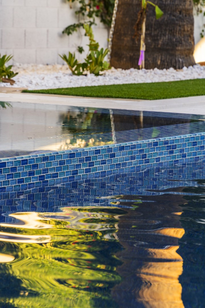 Custom pool and backyard design on 70th Street in Scottsdale, AZ by Envy Pools