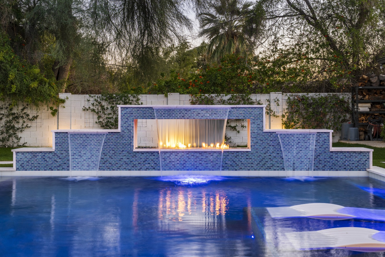 Custom pool and backyard design on 70th Street in Scottsdale, AZ by Envy Pools