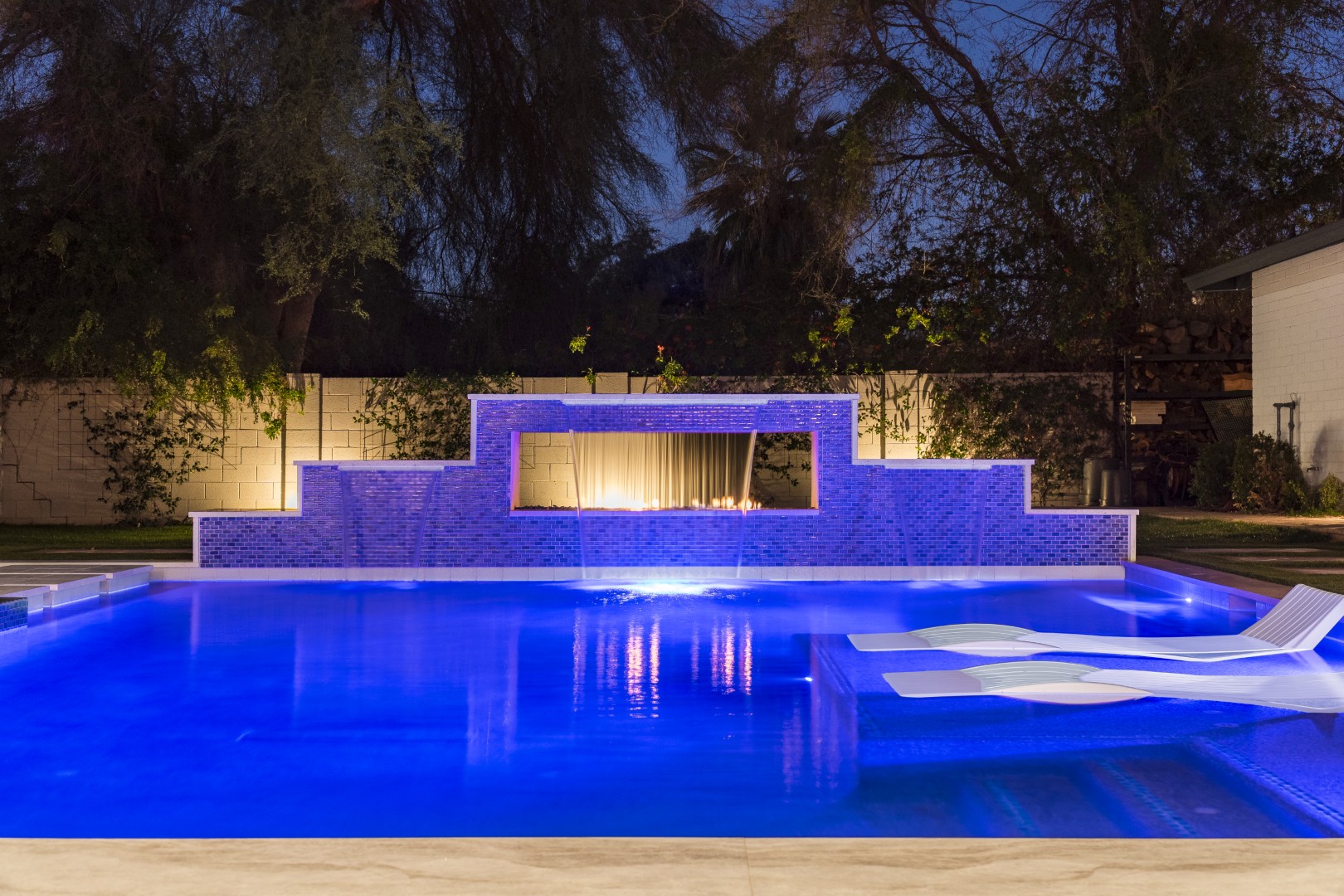 Custom pool and backyard design on 70th Street in Scottsdale, AZ by Envy Pools